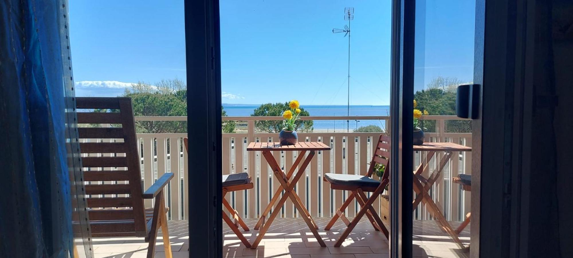 Seaview Beach Front Grado Pineta Andromeda Eksteriør bilde