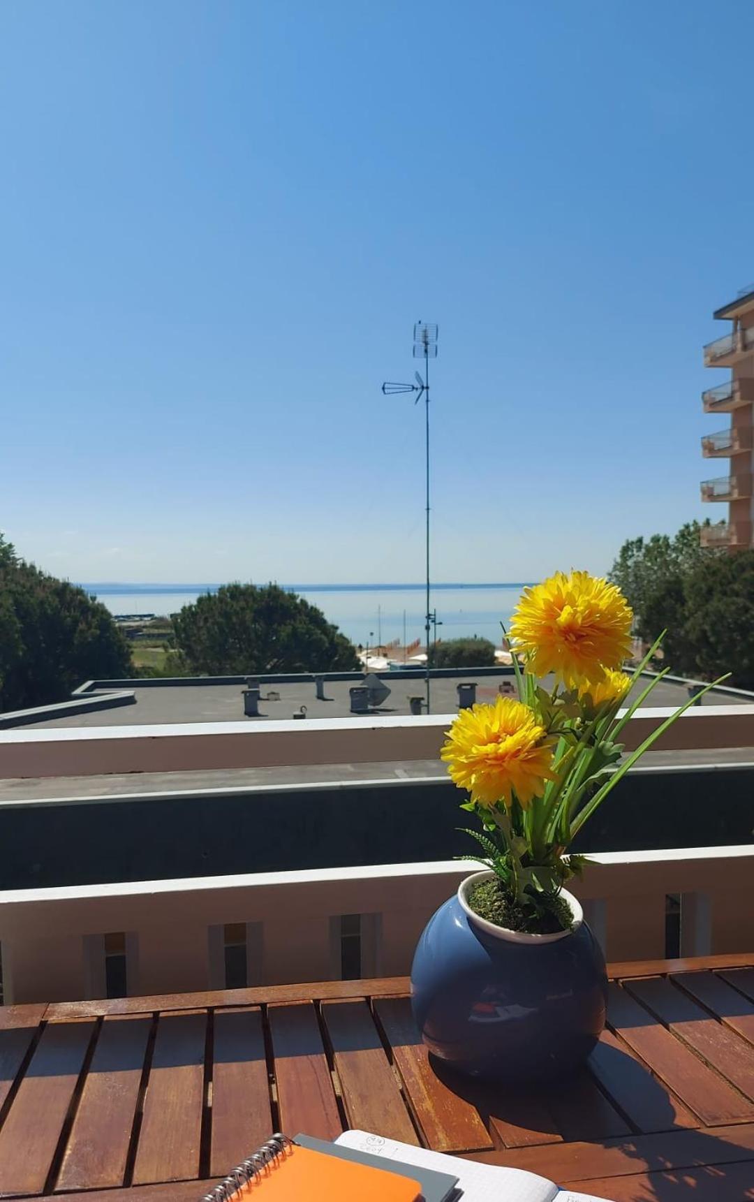 Seaview Beach Front Grado Pineta Andromeda Rom bilde